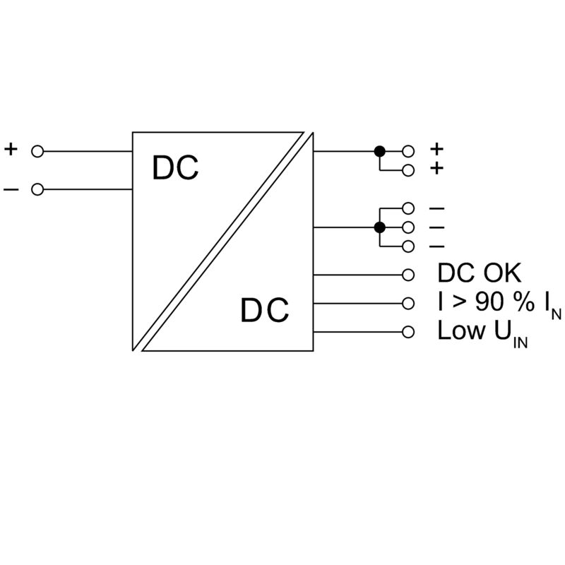 WEIDMULLER CONVERTIDOR DC/DC PRO 96W 24V/12V 8A