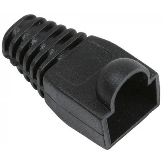 STEREN CUBIERTA PARA CONECTOR CATEG 5 NEGRO