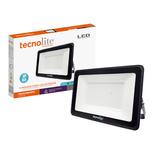 TECNOLITE REFLECTOR LED P/EXT 300W IP65 6500K 100-277V