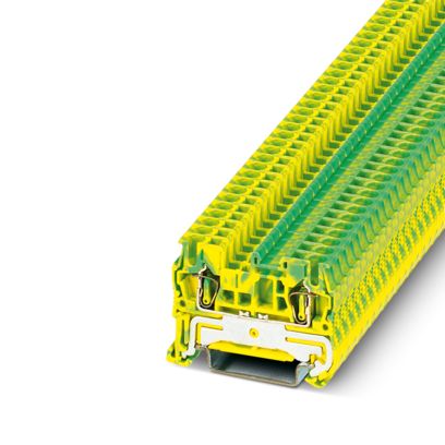 PHOENIX CONTACT CLEMA MUELLE TIERRA 1 NIVEL 2.5mm 26-12AWG 20A ST2.5-PE