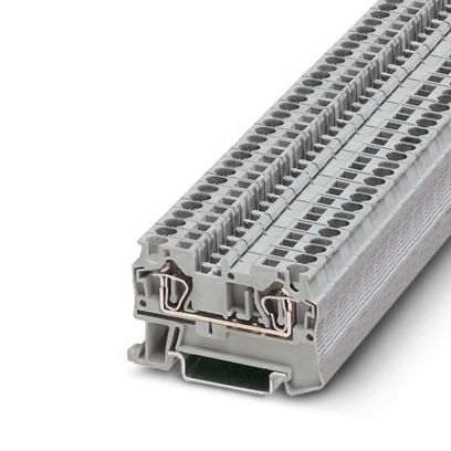 PHOENIX CONTACT CLEMA MUELLE GRIS 1 NIVEL 4mm 26-10AWG 30A ST 4