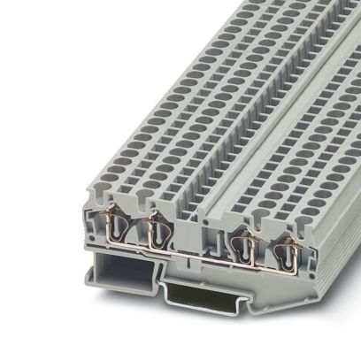 PHOENIX CONTACT CLEMA MUELLE GRIS 1 NIVEL 2 ENT 2 SAL 6mm 28-10AWG 32A