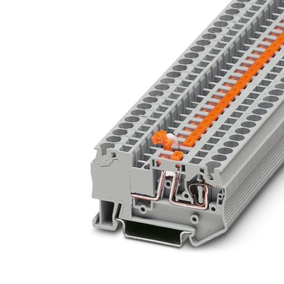 PHOENIX CONTACT CLEMA RESORTE GRIS INTERRUMPIBLE X CUCHILLA 28-10AWG
