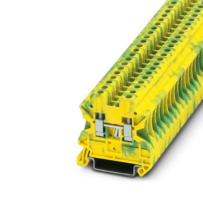 PHOENIX CONTACT CLEMA TORNILLO TIERRA 1 NIVEL 4mm 26-10AWG 41A UT 4
