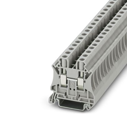 PHOENIX CONTACT CLEMA TORNILLO GRIS 1 NIVEL 6mm 24-8AWG 41A