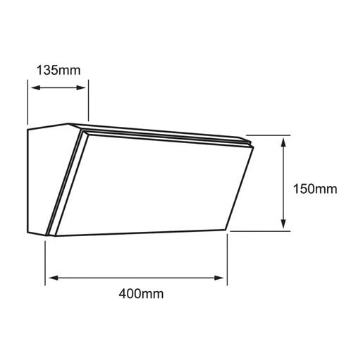 TECNOLITE EXT DEC MUROS LED 30W 100-240V 3000K 1948LM