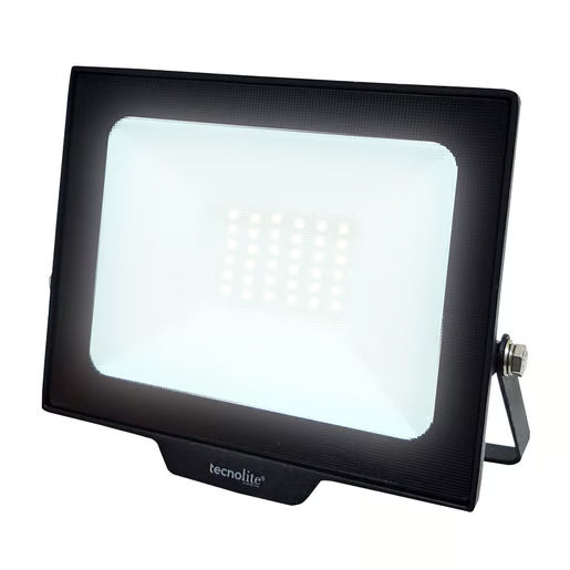 TECNOLITE REF 30W 240V 6500K IP65 IK07 NEGRO