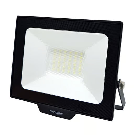 TECNOLITE REF 30W 240V 6500K IP65 IK07 NEGRO