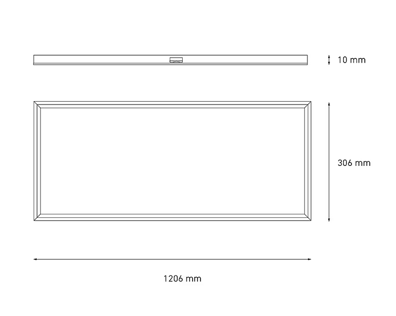 MAGG PANEL (30X120) STD 40W 100-240V 30K BC