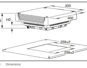 RITTAL VENTILADOR DE TECHO 500M3/H 120VAC