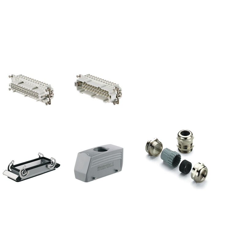 WEIDMULLER TOMACORRIENTE 24 P SAL. SUP. HDC-KIT-HE 24.131