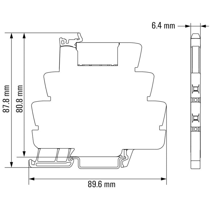 WEIDMULLER OPTOACOPLADOR TOS 24VDC 24VDC2A