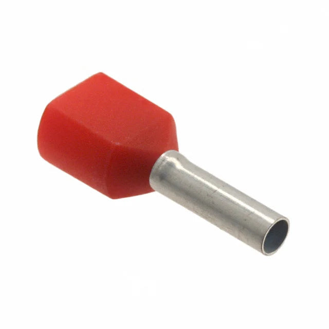 PHOENIX CONTACT PUNTERA DOBLE 18AWG ROJO 8mm