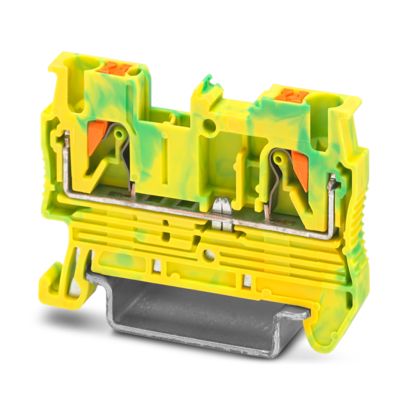 PHOENIX CONTACT CLEMA PUSH IN TIERRA 1 NIVEL 2.5mm 26-12AWG 28A