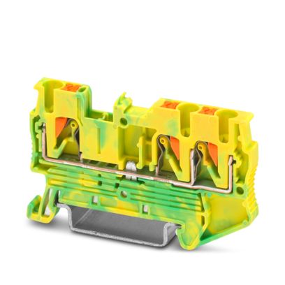 PHOENIX CONTACT CLEMA PUSH IN TIERRA TWIN 3 CONEX PT 2.5-TWIN-PE