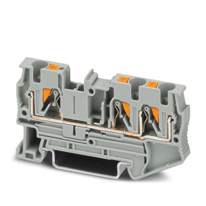PHOENIX CONTACT CLEMA PUSH IN GRIS TWIN 3 CONEX PT 4-TWIN