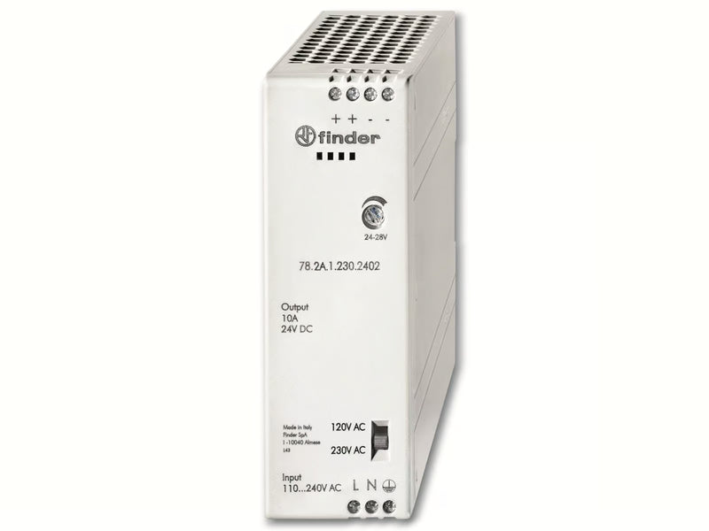 FINDER FUENTE SERIE 78 1F 120 o 230VAC SAL 24VDC 9A