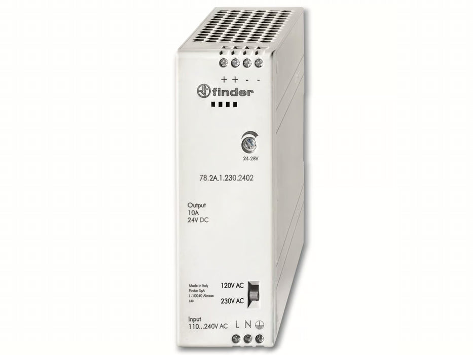 FINDER FUENTE SERIE 78 1F 120 o 230VAC SAL 24VDC 9A