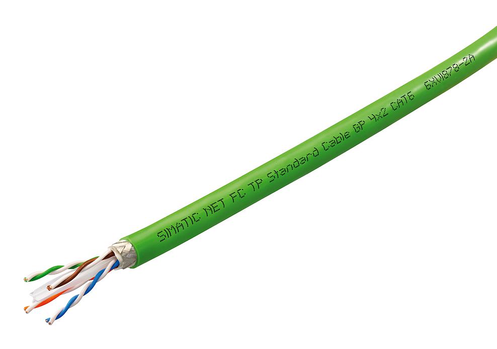 SIEMENS CABLE IE FC TP STANDARD 4X2 CAT6 P/PLUG RJ45 METRO
