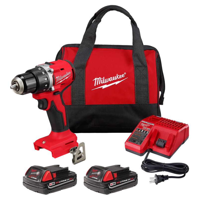 MILWAUKEE TALADRO DESTORNILLADOR M18 DE 1/2"