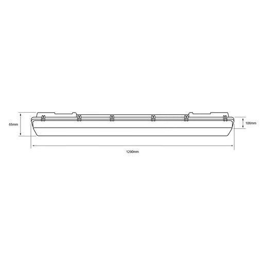 TECNOLITE PBA/VAP LED 36W 100-277V 4000K G13X2 2800LM