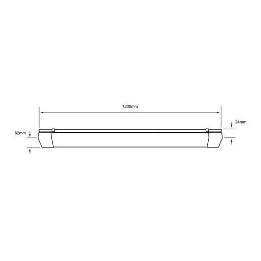 TECNOLITE LINEAL INT LED 36W 100-240V 3240LM 4000K