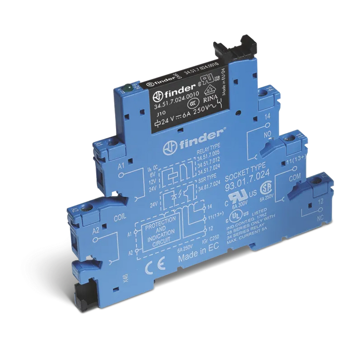 FINDER INT. MODULAR EMR (220...240VAC/DC) 1CC 6A