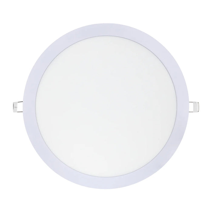 ESTEVEZ FLAT ECO 8 PG 18W LED LUZ NEUTRA DOWNLIGHT BLANCO