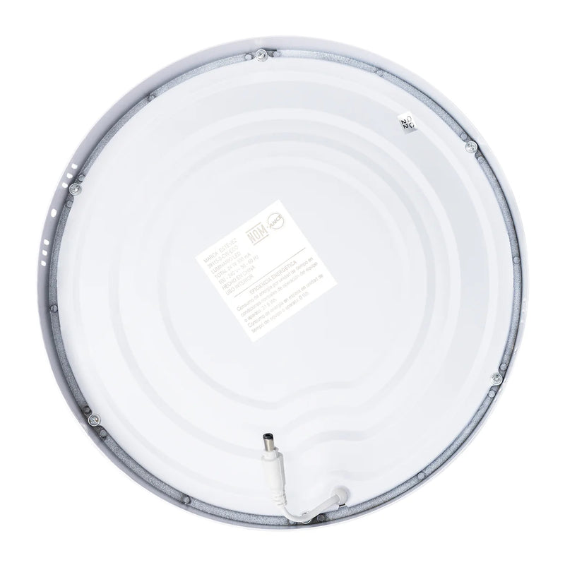 ESTEVEZ DRUM ECO 12 PG 24W LED LUZ FRIA CEILING LIGHT BLANCO