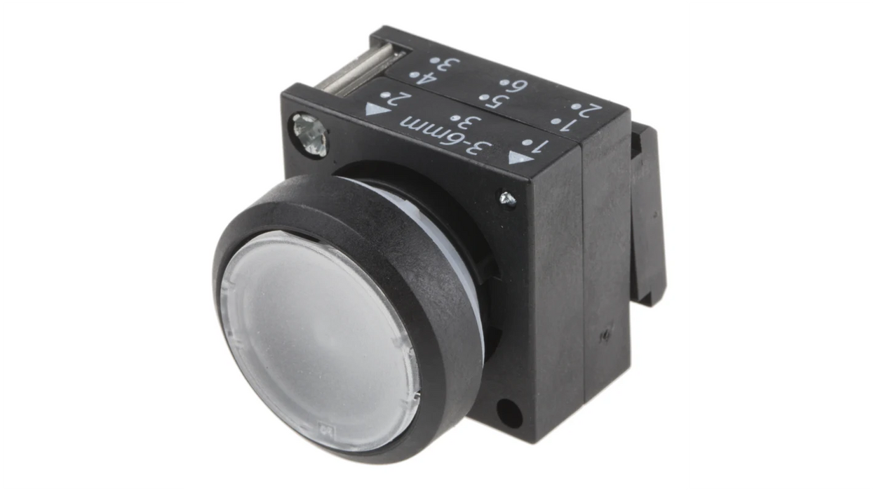 SIEMENS 3SB3 BOTON PULS. ILUM. TRANSPARENTE 22MM