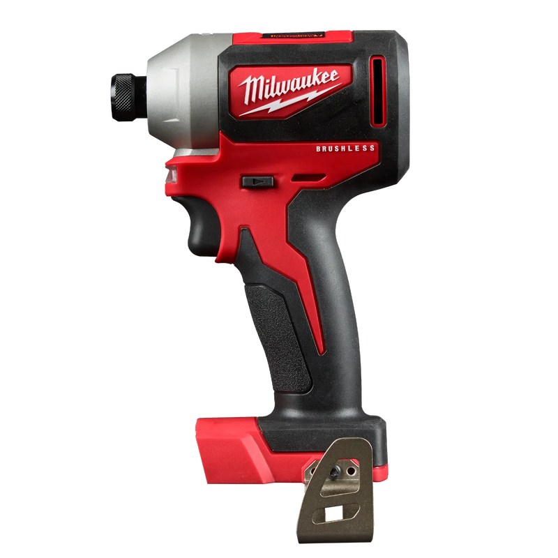 MILWAUKEE DESTORNILLADOR DE IMPACTO DE 1/4'' SIN CARBON M18 SOLO