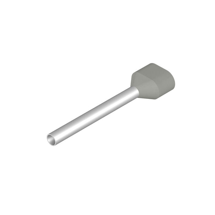 WEIDMULLER PUNTAS DOBLES H0.75/24D ZH GR (500 PZA)