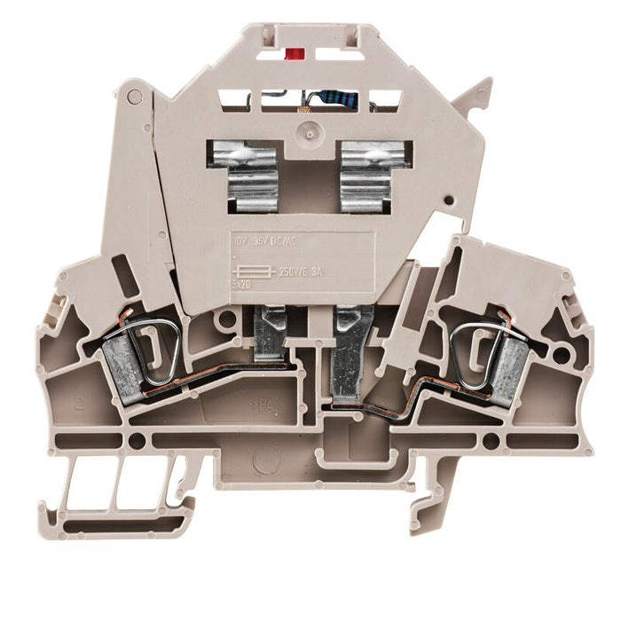 WEIDMULLER CLEMA PORTAFUSIBLE ZSI 2.5/LD 10-36 V DC/AC