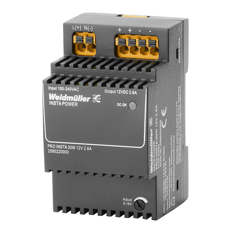 WEIDMULLER UENTE DE ALIMENTACION PRO INSTA 30W 12V 2.6A