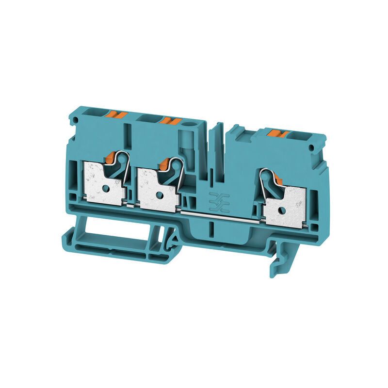 WEIDMULLER BORNE DE PASO PUSH IN 6MM2 800V 41A AZUL