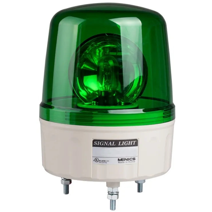 MENICS LUZ GIRATORIA 135MM 24VDC VERDE C/SONIDO