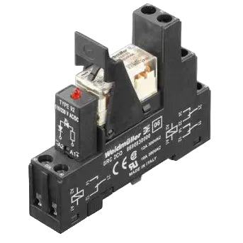 WEIDMULLER RELEVADOR COMPLET opcion887100 RCLKIT 24VDC 1CO LED GN