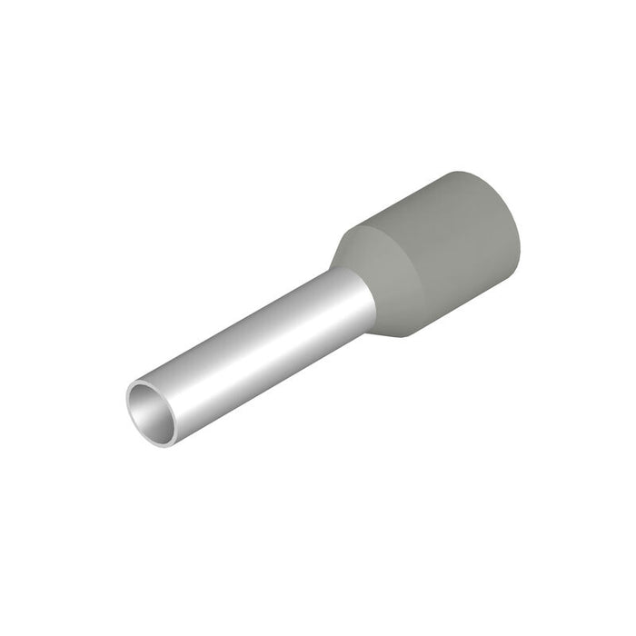 WEIDMULLER PUNTERA 12AWG GRIS 12mm (500 pzas)