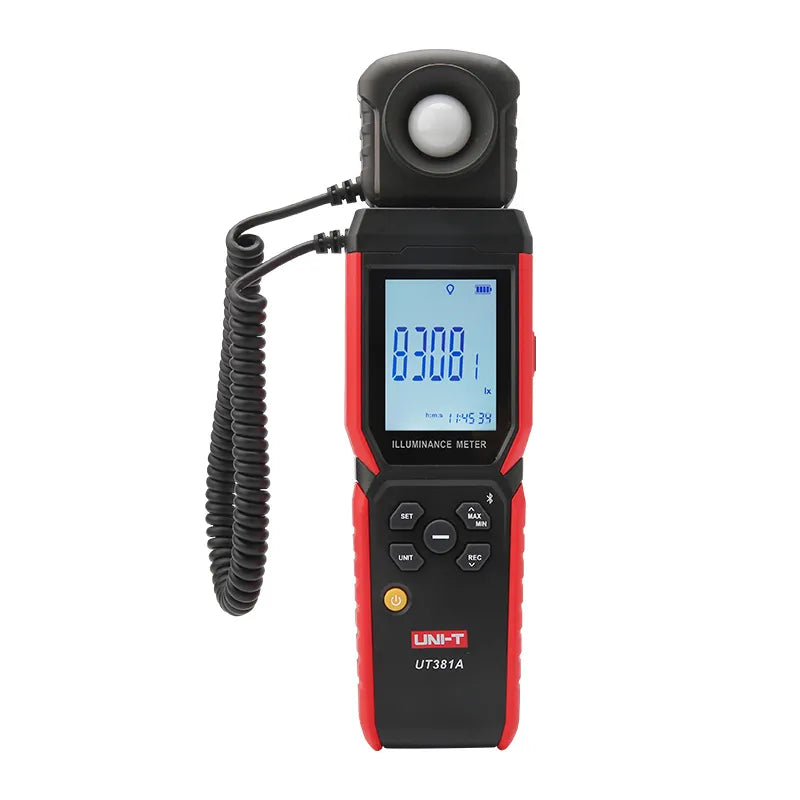 UNI-T LUXOMETRO DIGITAL 1000-400000 LX MEDIDOR ROTATORIO INTEGRAD