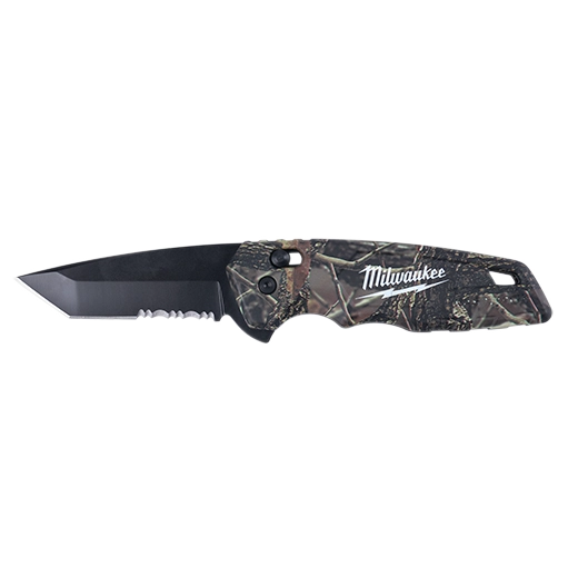 MILWAUKEE NAVAJA PLEGABLE CON MUELLE CAMUFLAGIADA FASTBACK