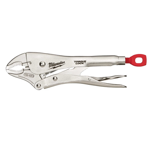 MILWAUKEE PINZAS DE PRESION TORQUELOCK MANDIB CURVA 10"