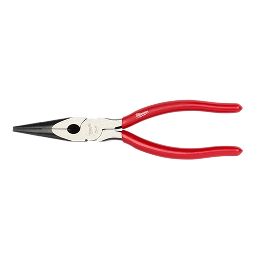 MILWAUKEE PINZAS DE PUNTA LARGA 8" MANGO MOLDEADO