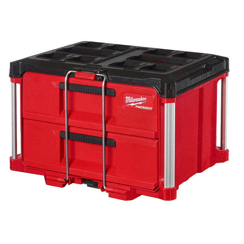 MILWAUKEE CAJA DE HERRAMIENTAS PACKOUT 2 CAJONES