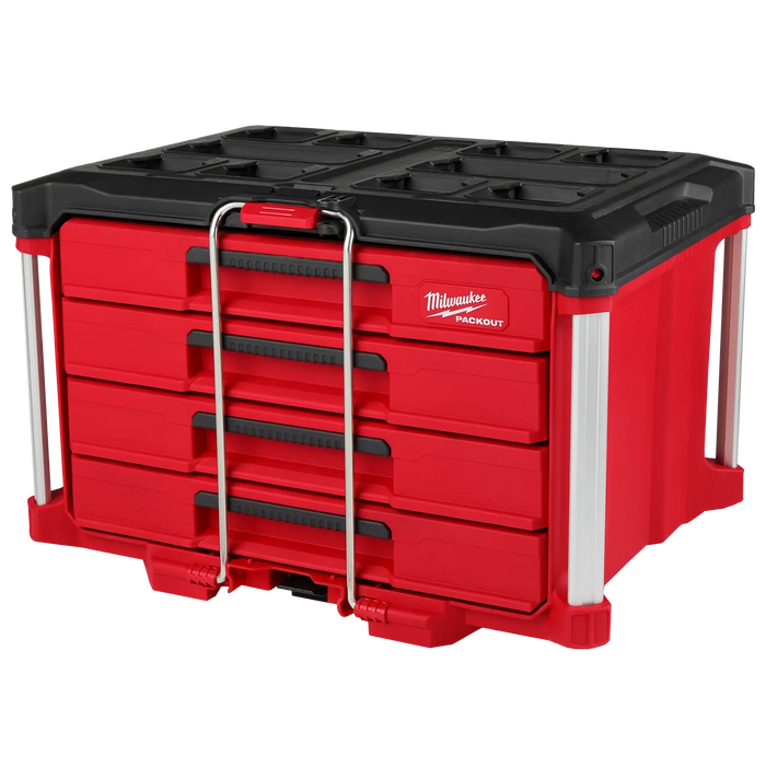 MILWAUKEE CAJA DE HERRAMIENTAS CON 4 CAJONES PACKOUT