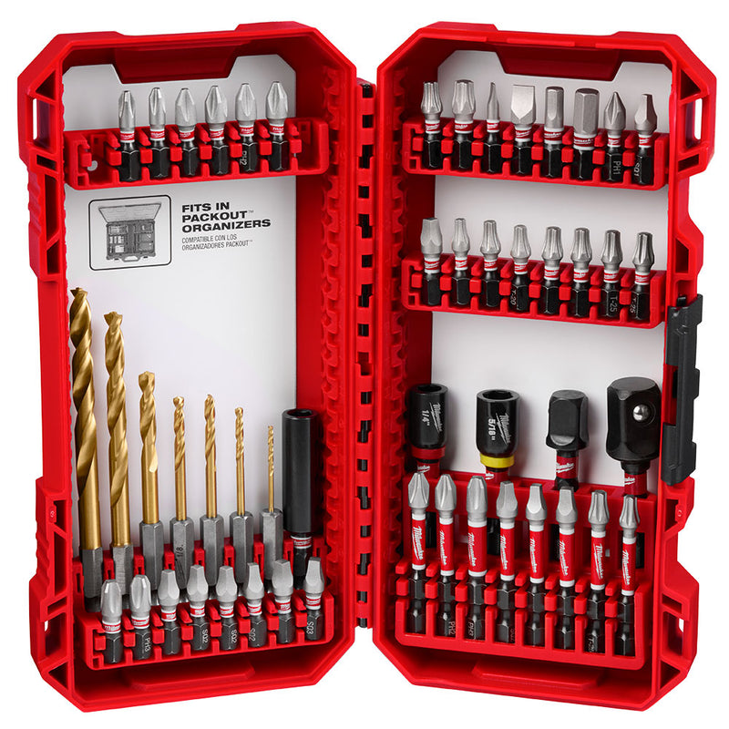 MILWAUKEE 50PC IMPACT D & D SET