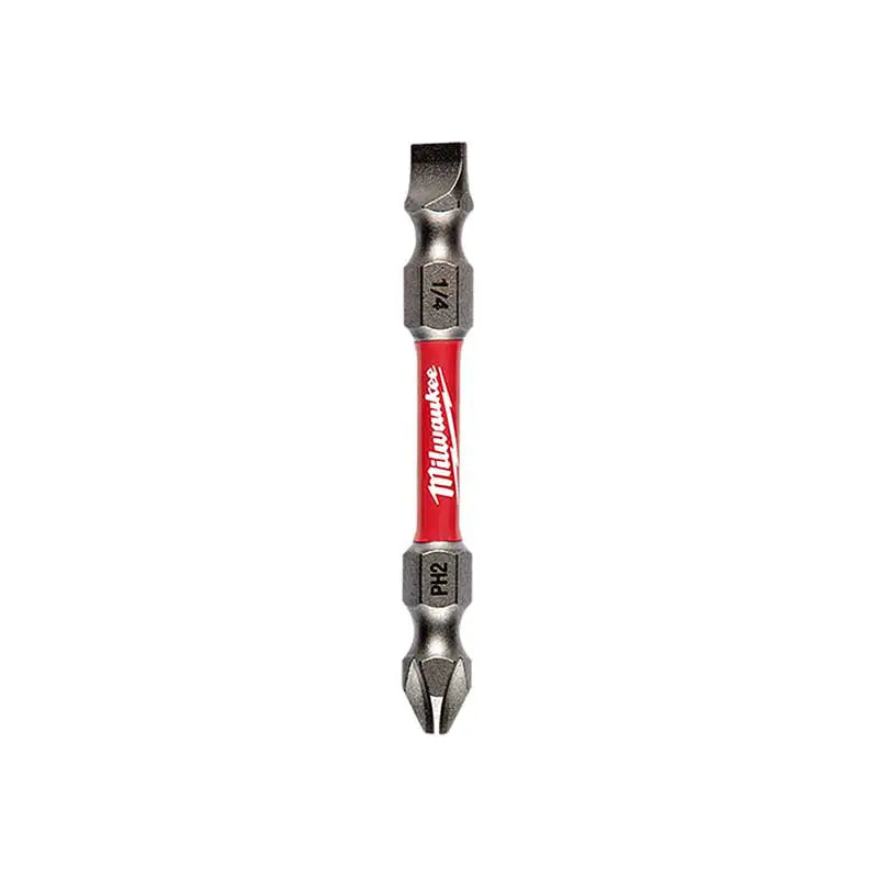 MILWAUKEE SHOKWAVE PH2 / SL #10 BIT DOBLE PUNTA IMPACTO