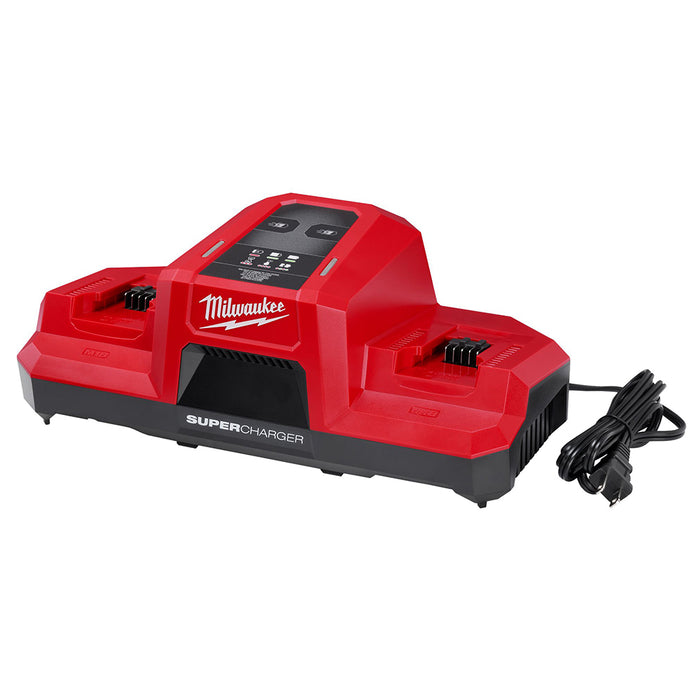 MILWAUKEE SUPER CARGADOR DE DOBLE BAHIA