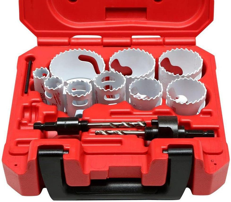 MILWAUKEE JUEGO DE BROCAS SIERRAS ICE HARDENED