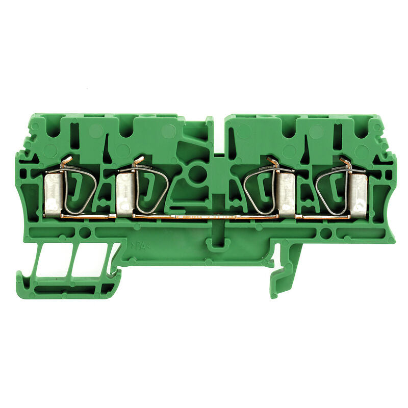 WEIDMULLER CLEMA DE PASO ZDU 2.5/4AN GN