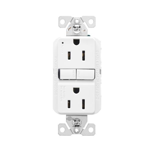 ARROW 1TN ST GFCI 15A 125V WH W/WP
